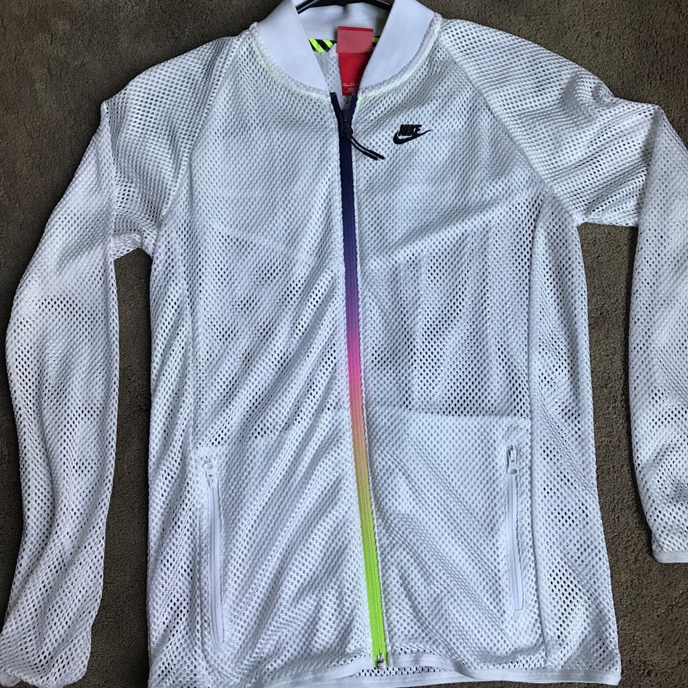 Women Nike Mesh Running Jacket